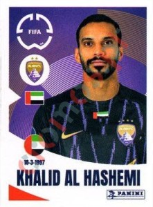 446 Khalid Hashemi – FIFA Club World Cup 2025 Panini