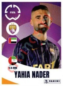 450 Yahia Nader – FIFA Club World Cup 2025 Panini
