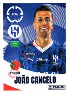 499 João Cancelo – FIFA Club World Cup 2025 Panini