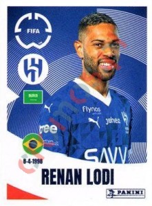 500 Renan Lodi – FIFA Club World Cup 2025 Panini