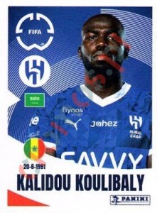 501 Kalidou Koulibaly – FIFA Club World Cup 2025 Panini