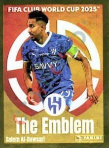 508 Salem Al-Dawsari (The Emblem) – FIFA Club World Cup 2025 Panini
