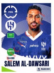 513 Salem Al-Dawsari – FIFA Club World Cup 2025 Panini