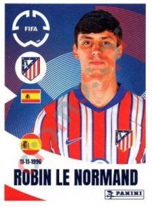 82 Robin Le Normand – FIFA Club World Cup 2025 Panini