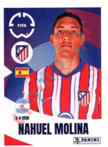 83 Nahuel Molina – FIFA Club World Cup 2025 Panini