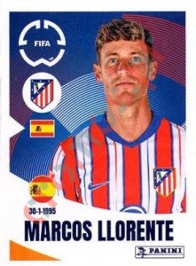 88 Marcos Llorente – FIFA Club World Cup 2025 Panini