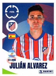 90 Julián Alvarez – FIFA Club World Cup 2025 Panini