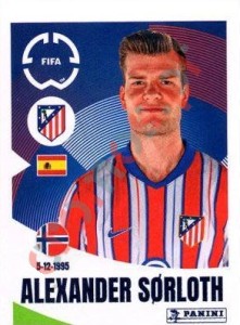 95 Alexander Sørloth – FIFA Club World Cup 2025 Panini