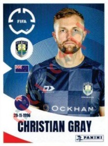 144 Christian Gray – FIFA Club World Cup 2025 Panini