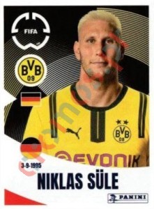 357 Niklas Süle – FIFA Club World Cup 2025 Panini