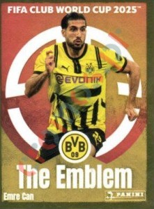 364 Emre Can (The Emblem) – FIFA Club World Cup 2025 Panini