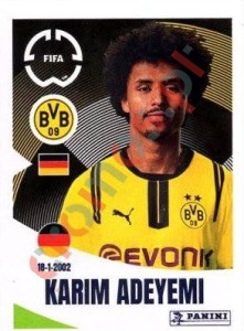 366 Karim Adeyemi – FIFA Club World Cup 2025 Panini