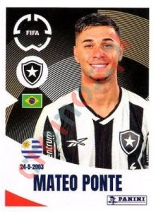 104 Mateo Ponte – FIFA Club World Cup 2025 Panini