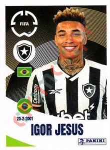 111 Igor Jesus – FIFA Club World Cup 2025 Panini