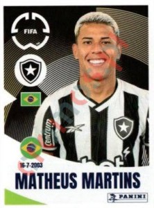 114 Matheus Martins – FIFA Club World Cup 2025 Panini