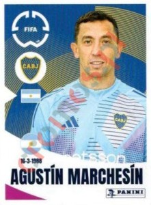 156 Agustín Marchesín – FIFA Club World Cup 2025 Panini