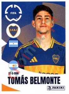 162 Tomás Belmonte – FIFA Club World Cup 2025 Panini