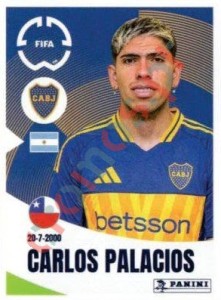 164 Carlos Palacios – FIFA Club World Cup 2025 Panini