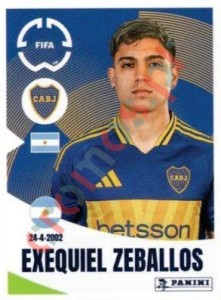 165 Exequiel Zeballos – FIFA Club World Cup 2025 Panini