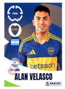 167 Alan Velasco – FIFA Club World Cup 2025 Panini