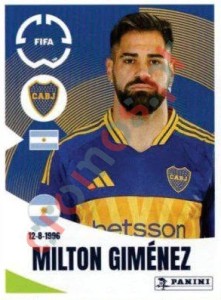171 Milton Giménez – FIFA Club World Cup 2025 Panini