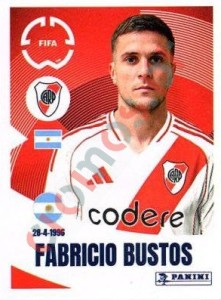 265 Fabricio Bustos – FIFA Club World Cup 2025 Panini