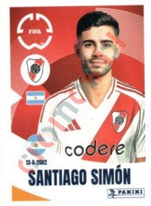 272 Santiago Simón – FIFA Club World Cup 2025 Panini