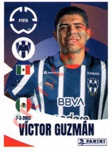 301 Víctor Guzmán – FIFA Club World Cup 2025 Panini