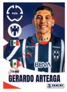 302 Gerardo Arteaga – FIFA Club World Cup 2025 Panini