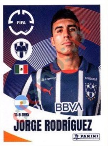 308 Jorge Rodríguez – FIFA Club World Cup 2025 Panini