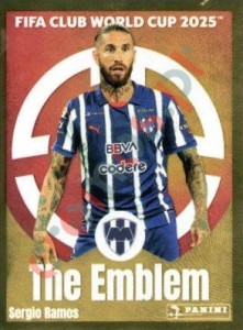 310 Sergio Ramos (The Emblem) – FIFA Club World Cup 2025 Panini