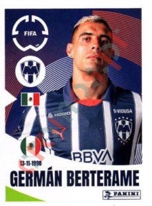311 Germán Berterame – FIFA Club World Cup 2025 Panini