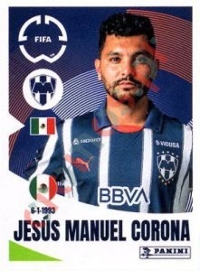 315 Jesús Corona – FIFA Club World Cup 2025 Panini