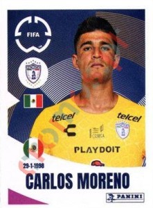 516 Carlos Moreno – FIFA Club World Cup 2025 Panini