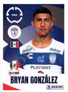 517 Bryan González – FIFA Club World Cup 2025 Panini