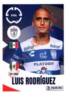 519 Luis Rodríguez – FIFA Club World Cup 2025 Panini
