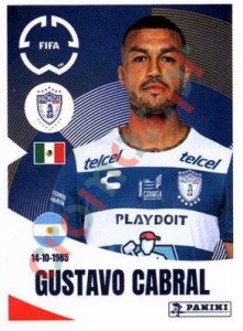 520 Gustavo Cabral – FIFA Club World Cup 2025 Panini