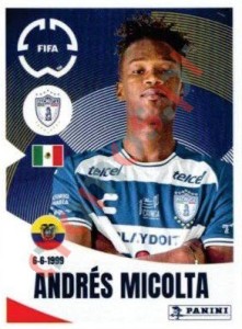 522 Andrés Micolta – FIFA Club World Cup 2025 Panini