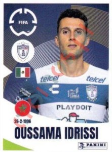 528 Oussama Idrissi – FIFA Club World Cup 2025 Panini