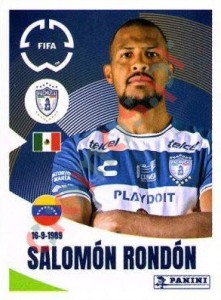 530 Salomón Rondón – FIFA Club World Cup 2025 Panini