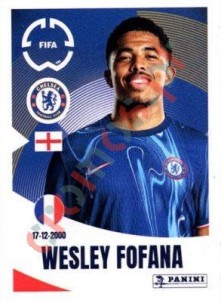 232 Wesley Fofana – FIFA Club World Cup 2025 Panini
