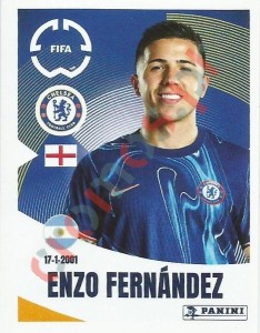 234 Enzo Fernández – FIFA Club World Cup 2025 Panini