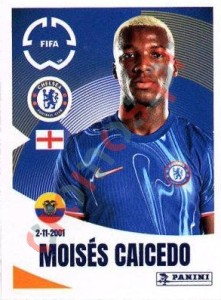 235 Moisés Caicedo – FIFA Club World Cup 2025 Panini