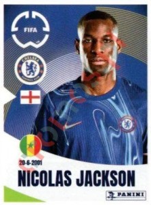 239 Nicolas Jackson – FIFA Club World Cup 2025 Panini