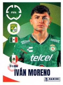 249 Iván Moreno – FIFA Club World Cup 2025 Panini