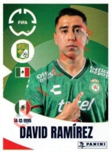 250 David Ramírez – FIFA Club World Cup 2025 Panini