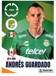255 Andrés Guardado – FIFA Club World Cup 2025 Panini