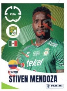 260 Stiven Mendoza – FIFA Club World Cup 2025 Panini