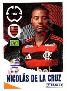 198 Nicolás de la Cruz – FIFA Club World Cup 2025 Panini