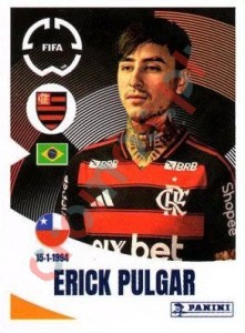 201 Erick Pulgar – FIFA Club World Cup 2025 Panini
